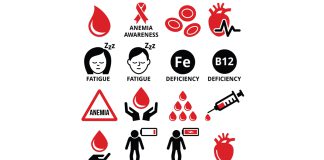 MCH levels in blood