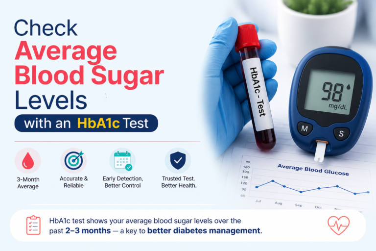 Check Average Blood Sugar Levels with an HbA1c Test