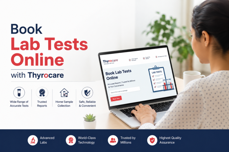 Book Lab Tests Online with Thyrocare